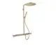AXOR-HG-AXOR-ShowerSolutions-Showerpipe-mit-Thermostat-800-und-Kopfbrause-350-1jet-Brushed-Bronze-27984140 gallery number 1